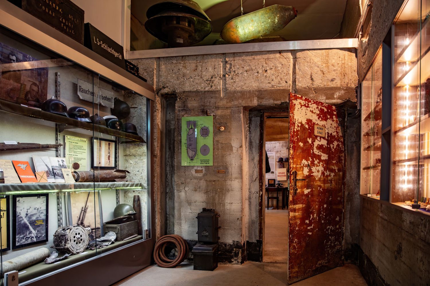 Ausstellungsraum im Flakturm