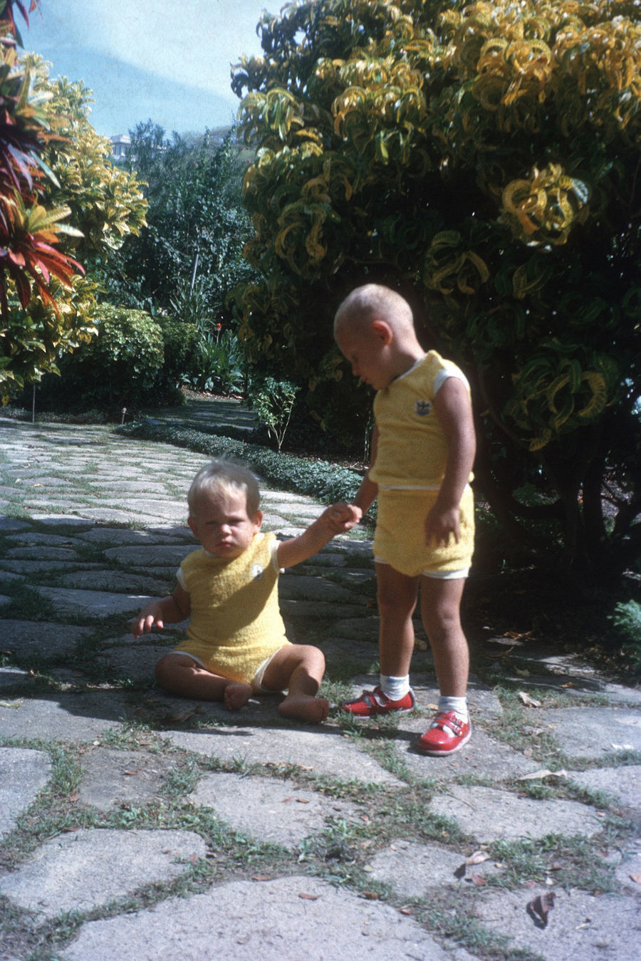 Emmeric (Mik) und sein Bruder Robert, der leider s