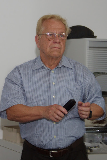 Cheftechniker und Filmemacher Karl Kolar