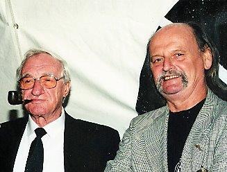 Prof. Dr. Jörg Ott mit seinem "Doktorvater"