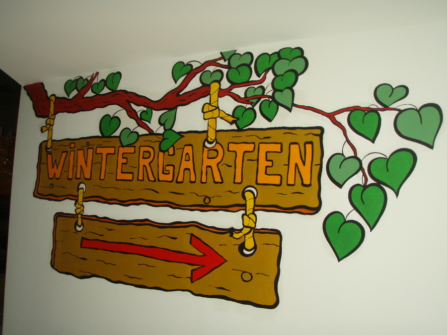 Im Wintergarten