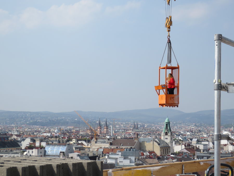 "Rundflug" mit Krangondel