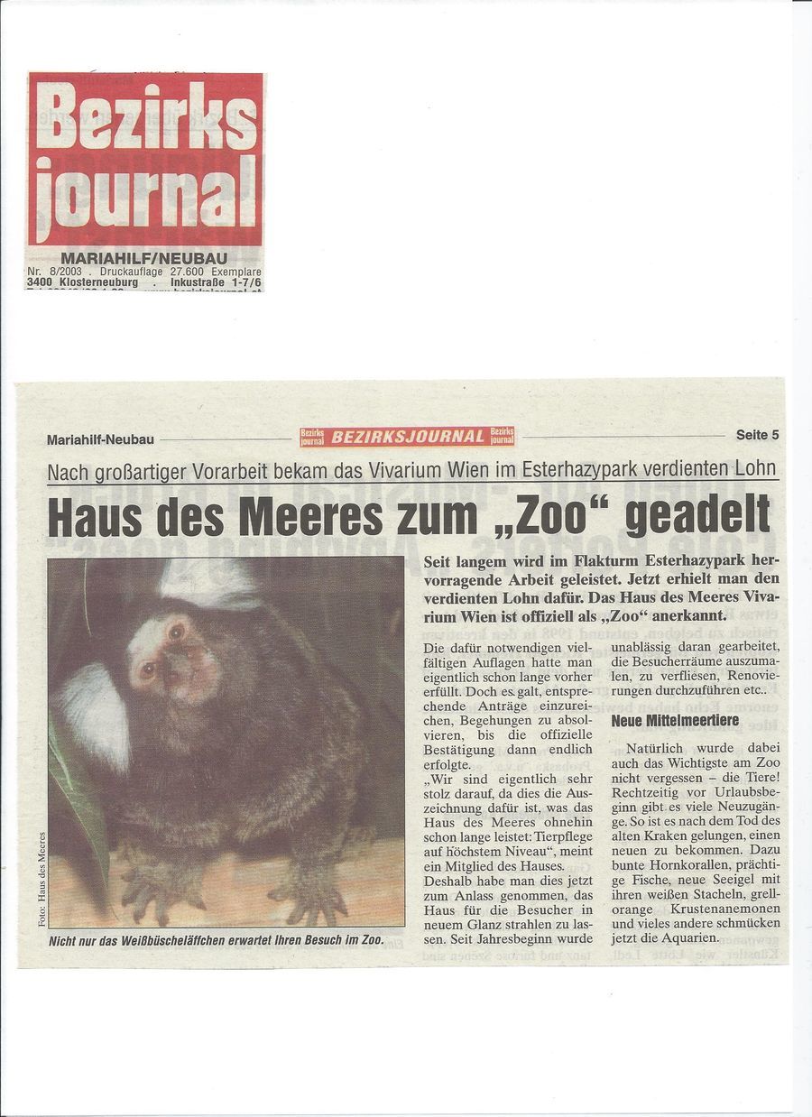 Zum Zoo geadelt...