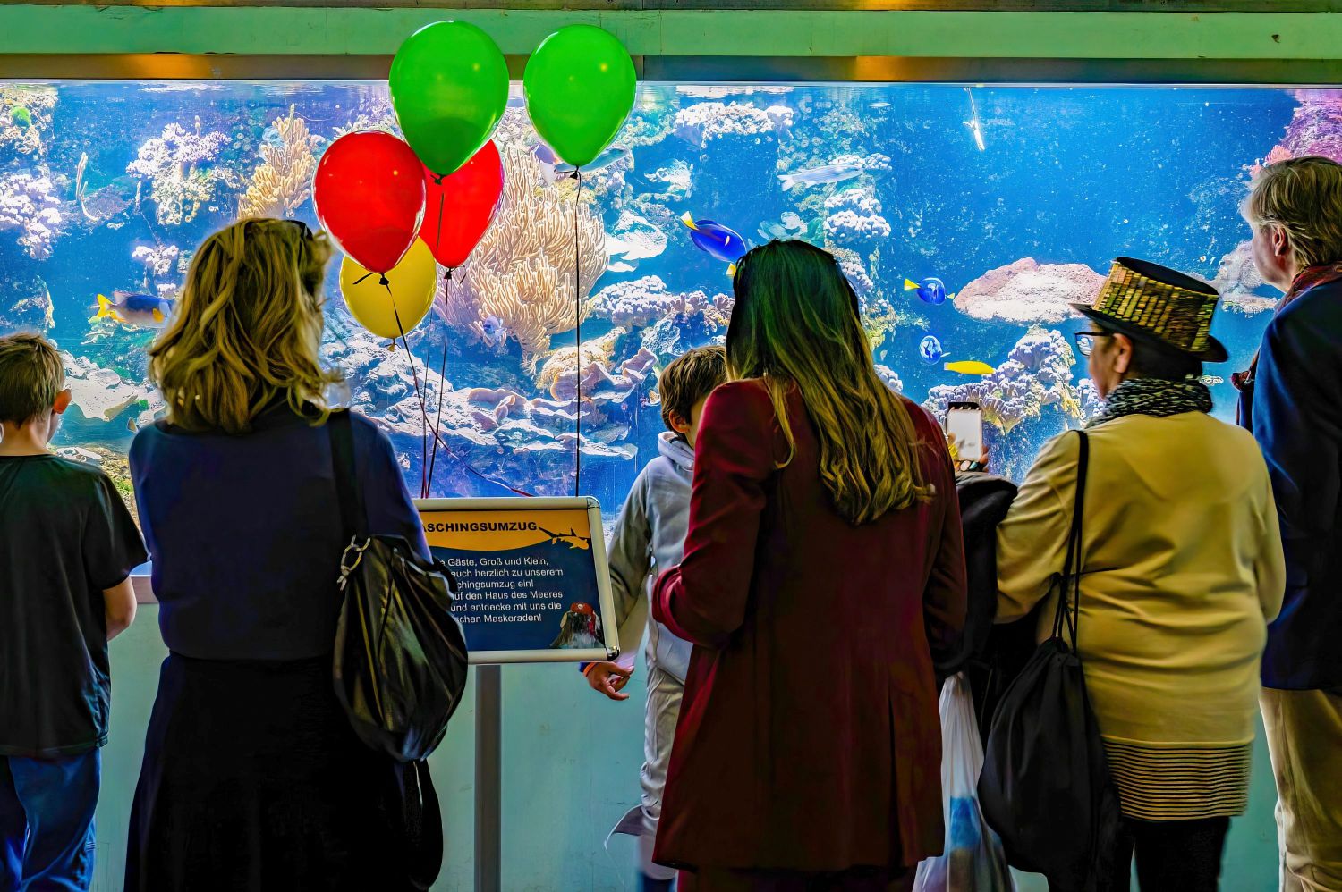 ... und dann bei der legendären Kinderfaschingsum