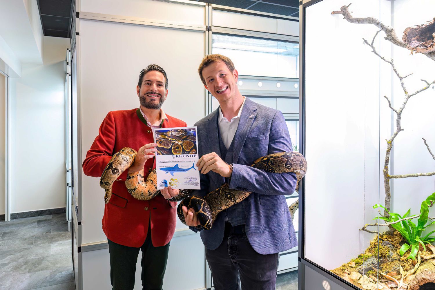 Exoten-Tierheim öffnet seine Pforten und bekommt gleich prominente Unterstützung!